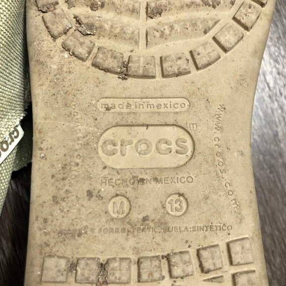 Crocs Mens Santa Cruz Loafers Sz 13 - Picture 8 of 8